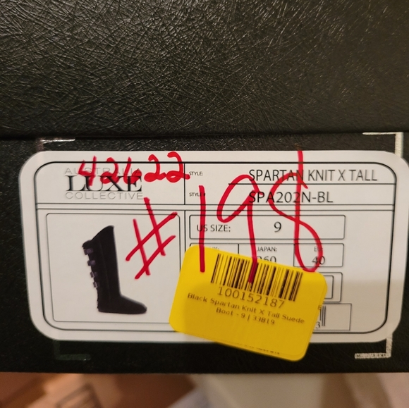 Australia Luxe Collective Spartan Knit X-Tall Suede Buckle Boots #198 - Picture 8 of 8